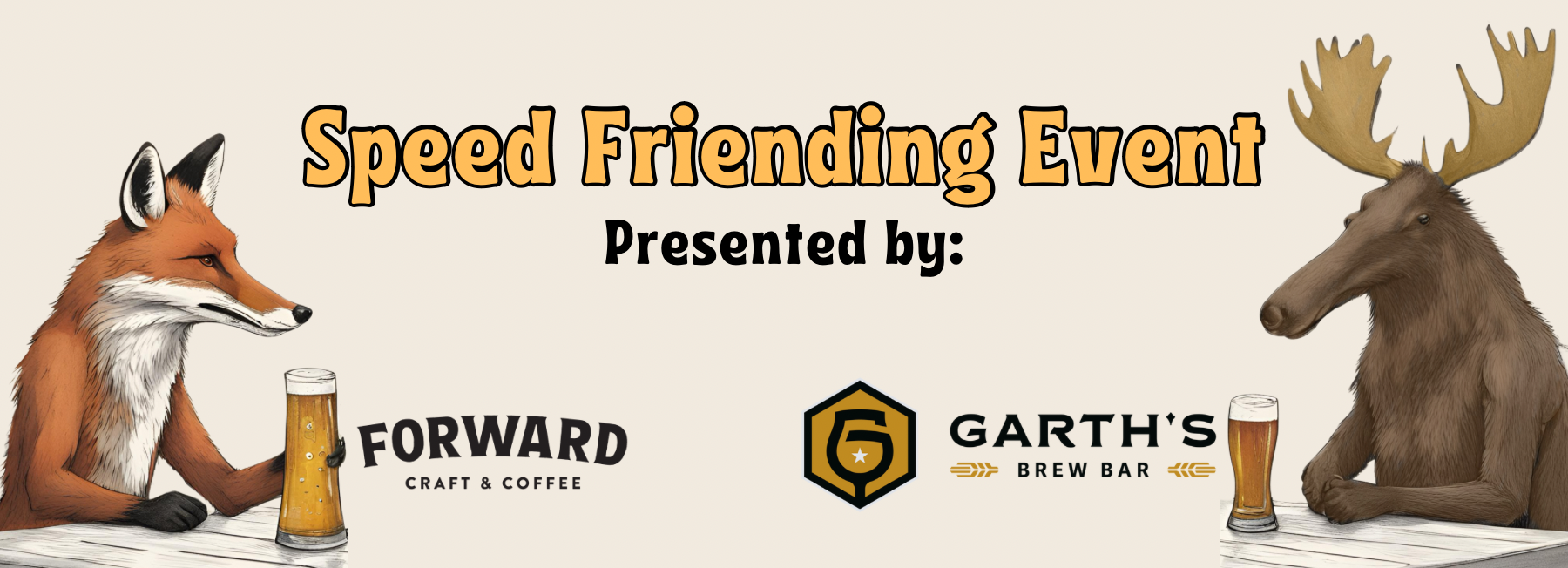 Speed Friending at Forward Craft & Coffee